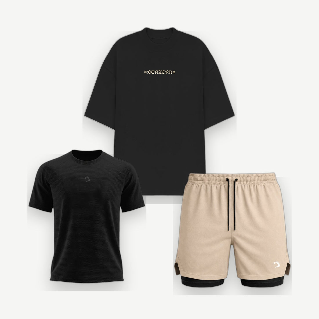 Kit 1 Short + 1 Poliamida + 1 Oversized