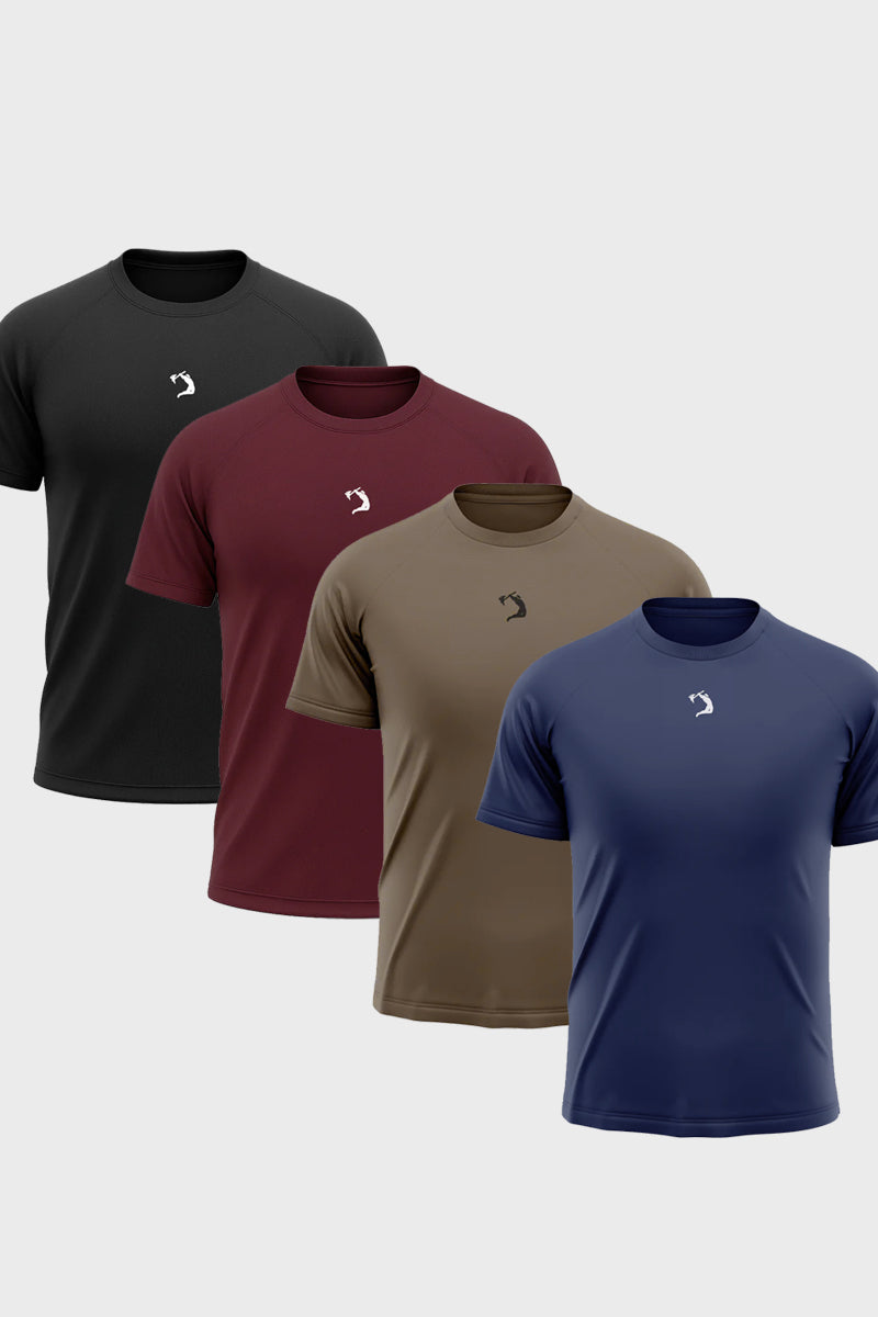 Kit com 4 Camisetas - Dry MOVEMENT - Symbol COLOR