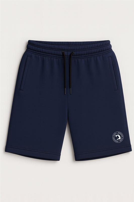 Bermuda Moletom - Double - Azul Marinho
