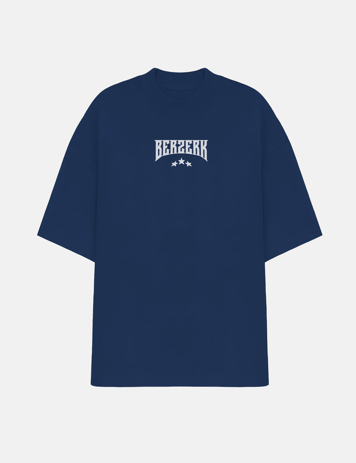 CAMISETA-OVERSIZED-BERZERK-OLYMPIA-AZUL-FRENTE