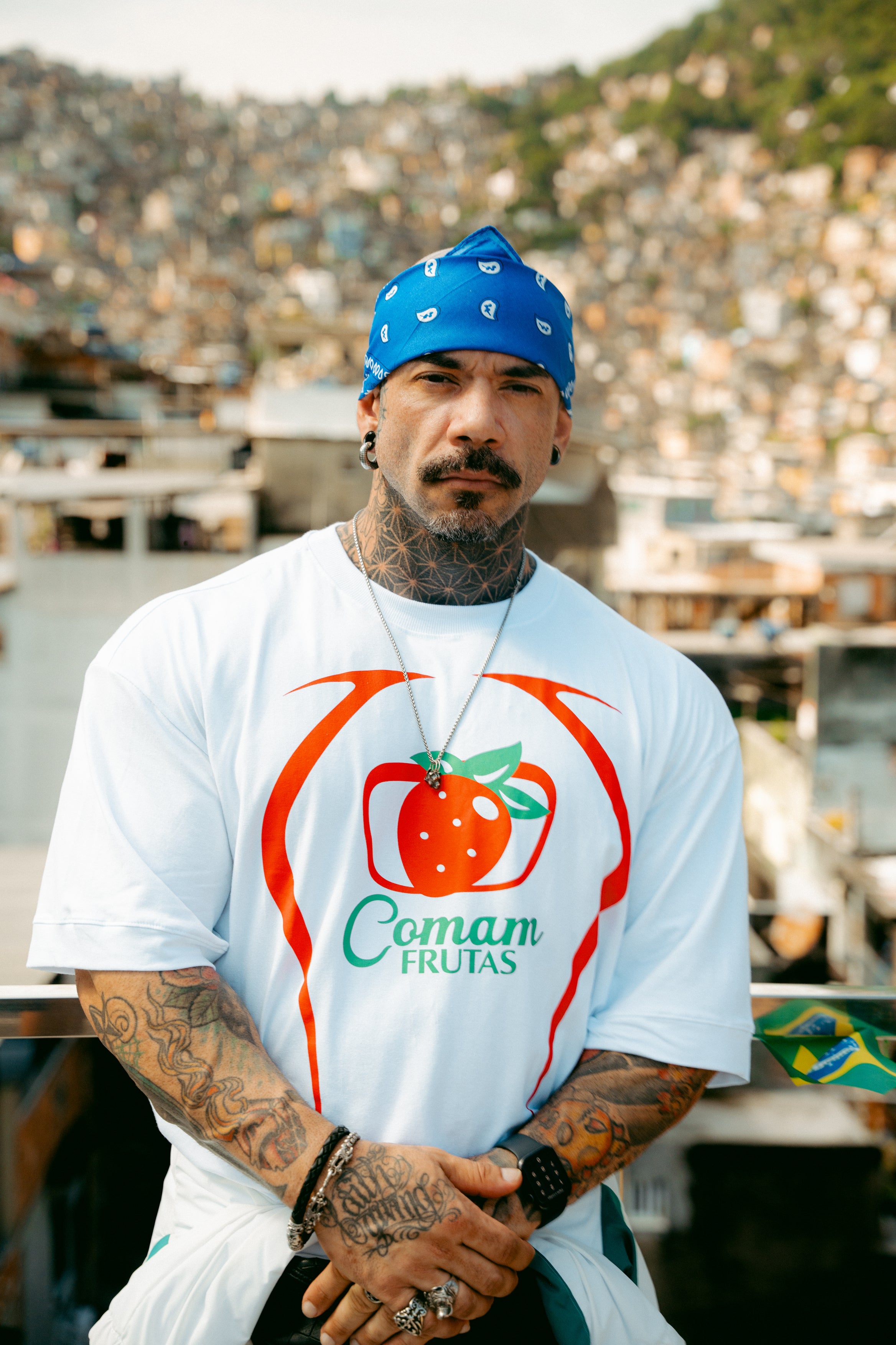 CF Oversized - Morango (Branco)