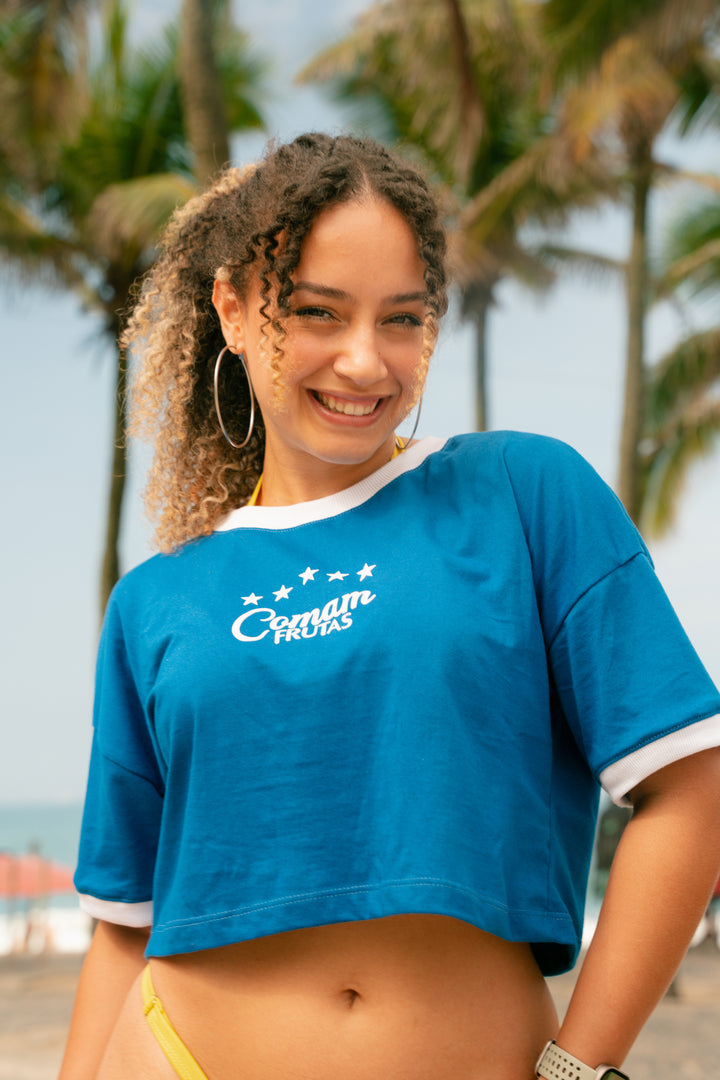 CF Cropped - Brasileiras (Azul)
