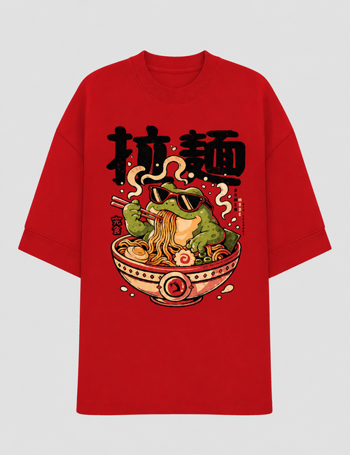 Oversized - Ramen Frog