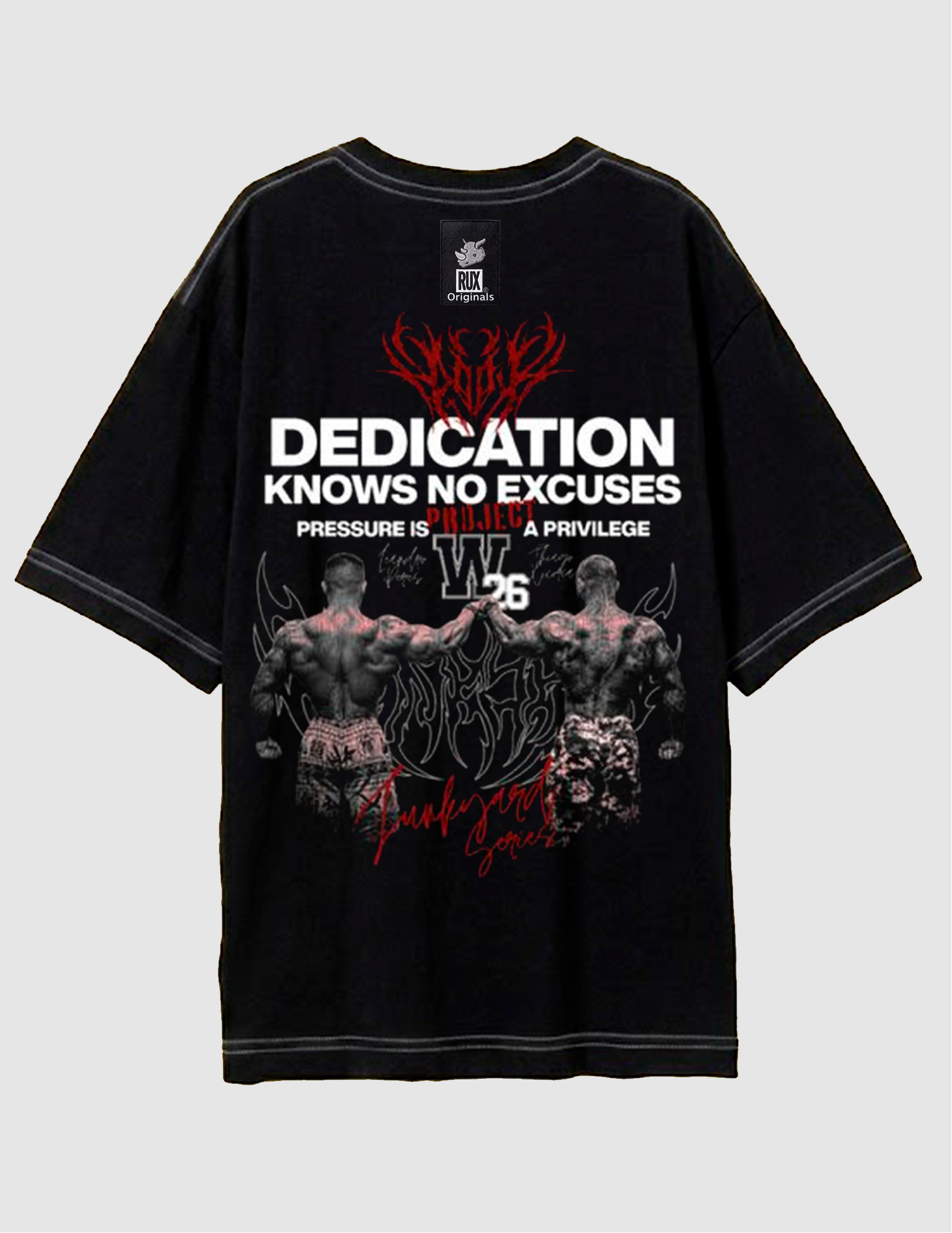 Oversized Rux -  Dedication (Preto)
