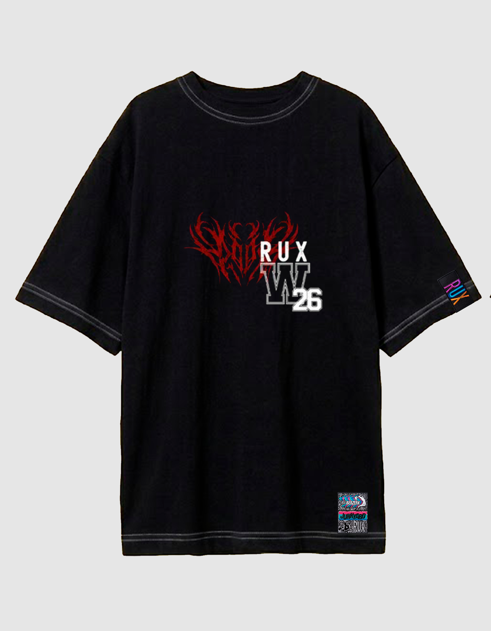 Oversized Rux -  Dedication (Preto)