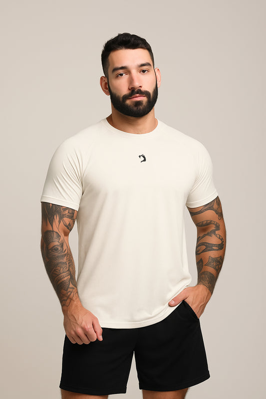 Camisa Poliamida Tech  - OFF WHITE