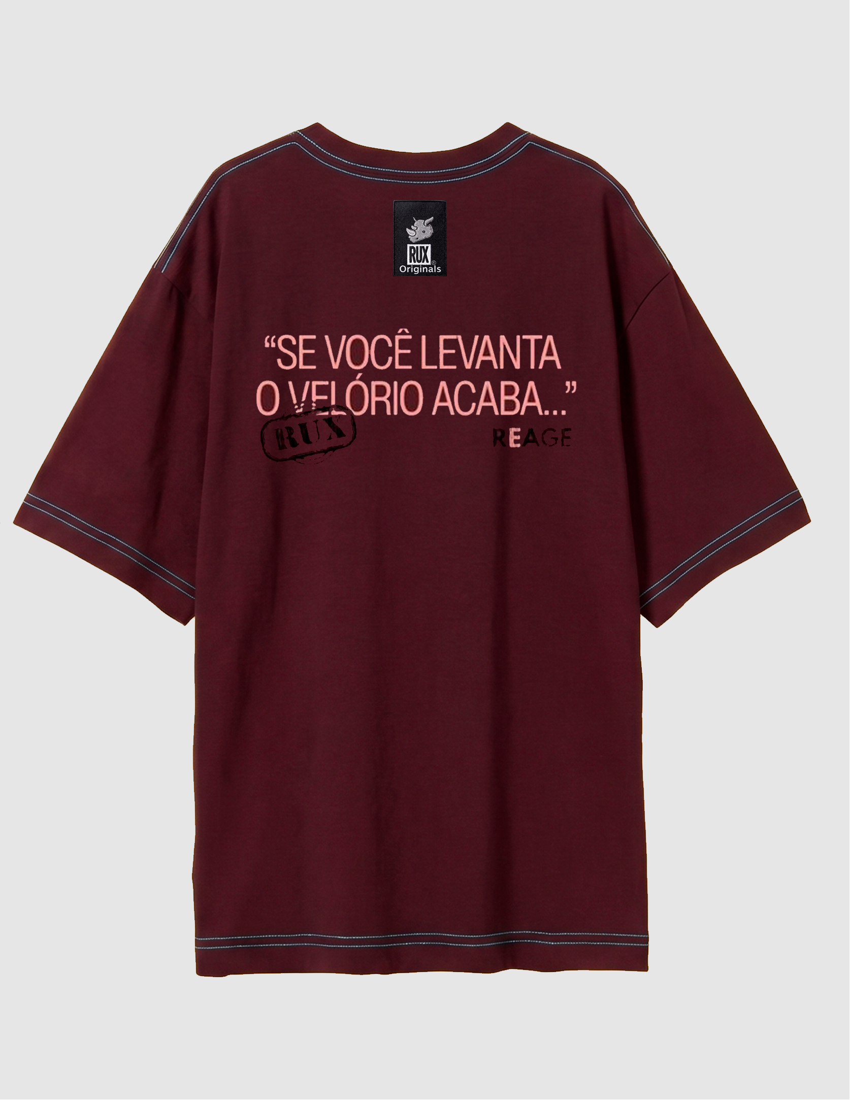 Oversized Rux - Levante (Bordô)