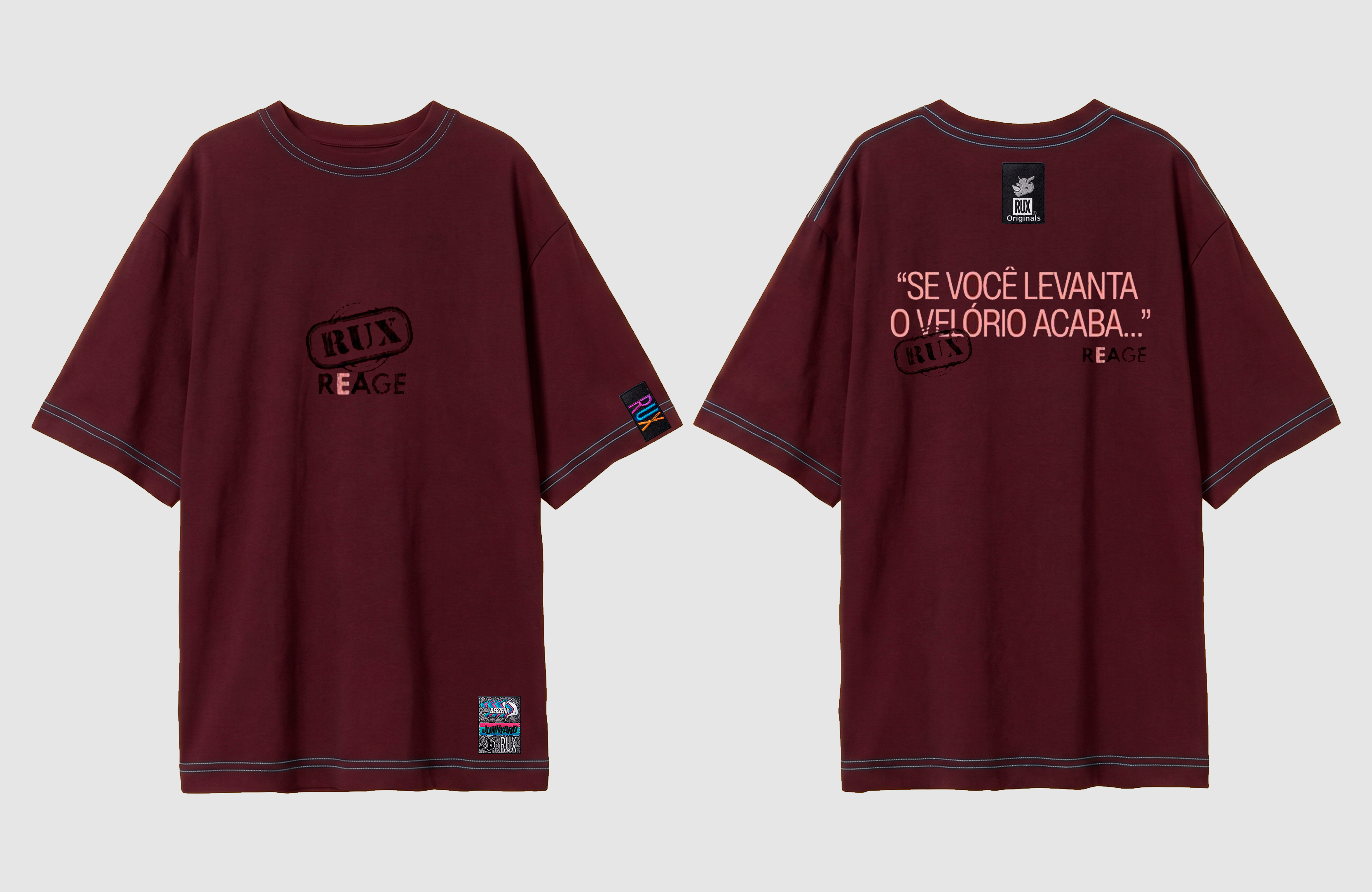 Oversized Rux - Levante (Bordô)