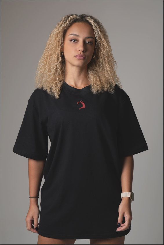 CAMISA FEMININA OVERSIZED ACADEMIA MUSCULAÇÃO