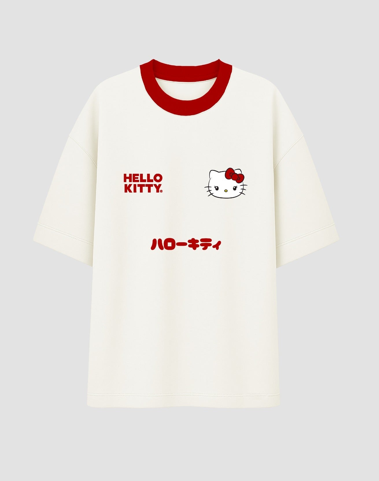 Oversized - Kanji (Off-White)
