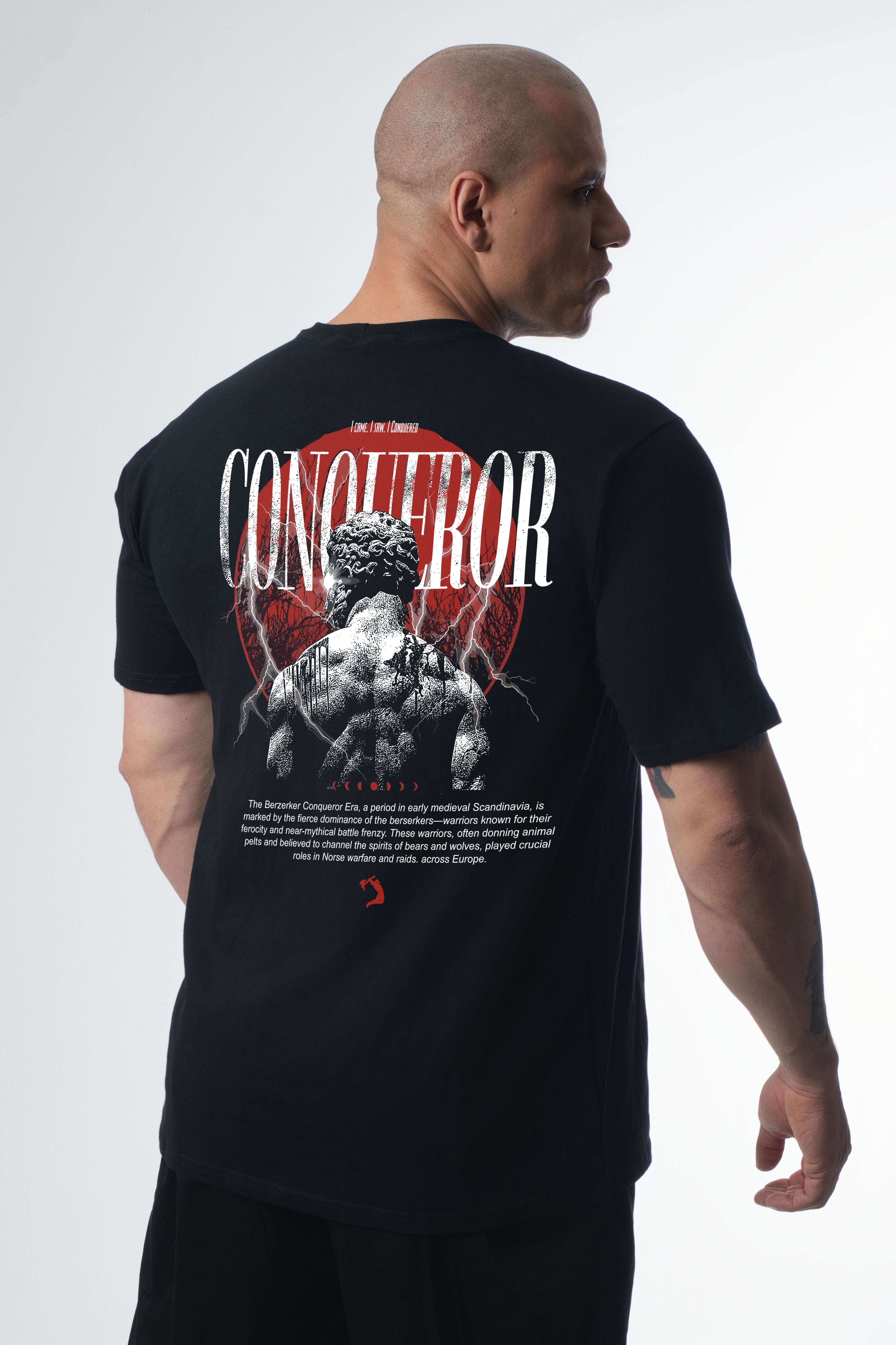 camisa oversized academia conquistador 