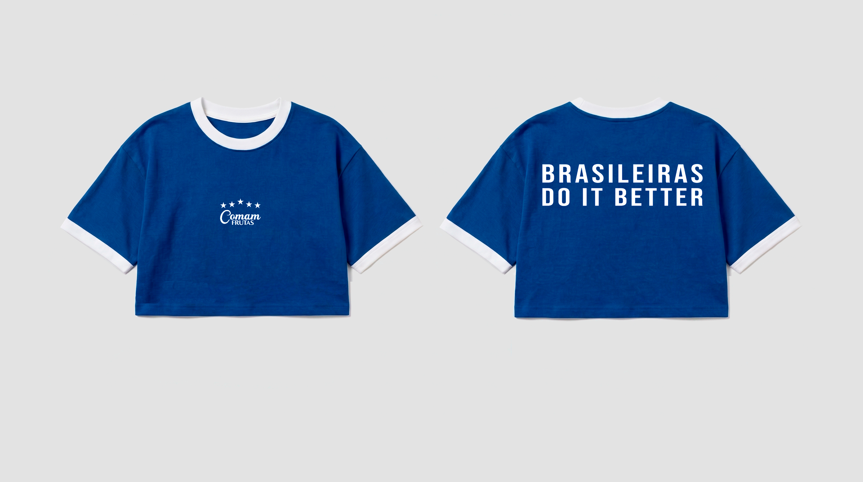 CF Cropped - Brasileiras (Azul)