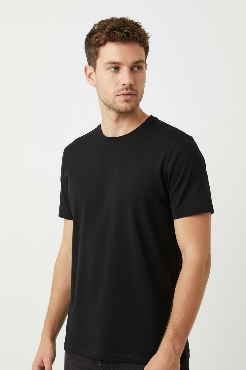 Camiseta - Modal Tech - Preta